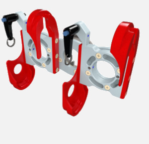 Hillaero SAPPHIRE PLUS FAA certified mountable bracket for Air Ambulance Airmed Helicopter or Fixed Wing Aircraft ISO1